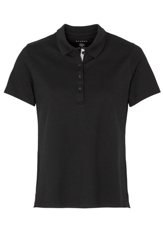 ETERNA CLASSIC FIT Poloshirt - Midnight Silk Black - 5535-39-H530