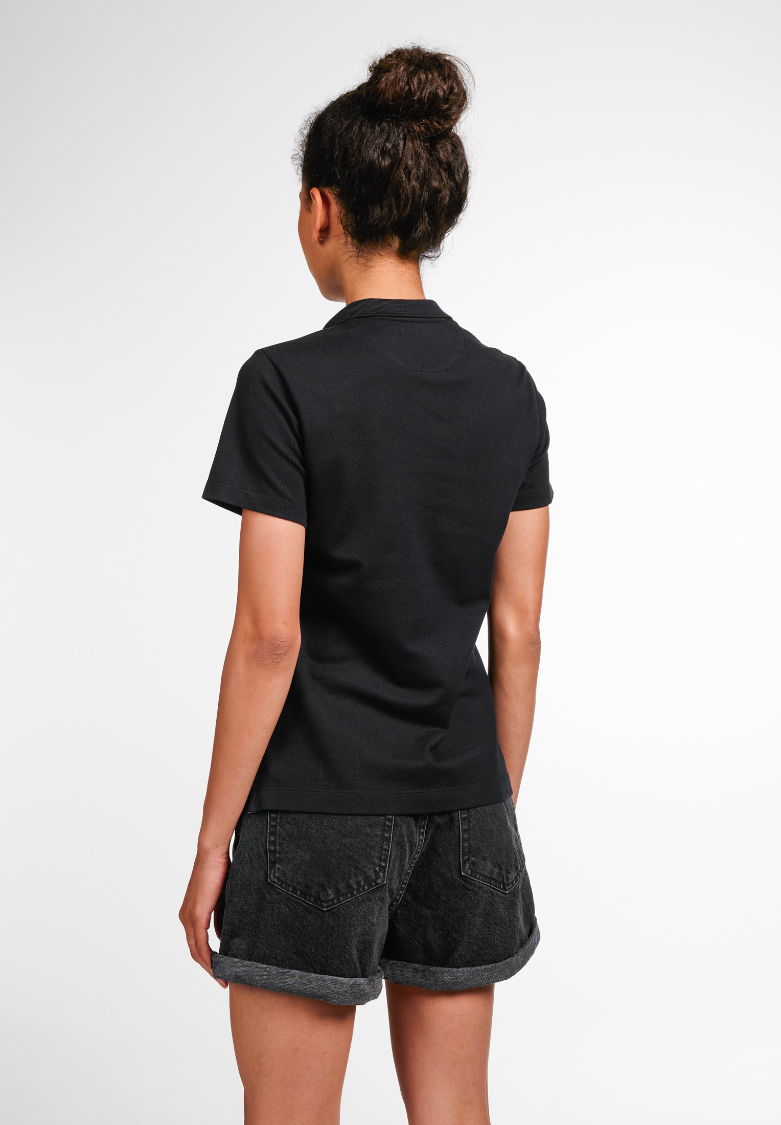ETERNA CLASSIC FIT Poloshirt - Midnight Silk Black - 5535-39-H530 von Eterna