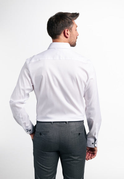 ETERNA SUPER SLIM Performance Shirt Langarm Hemd - Arctic White - 3377-00-Z141 von Eterna