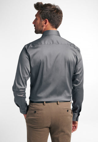 ETERNA COMFORT FIT Performance Shirt Langarm Hemd - Steel Fog Grey - 3377-35-E17K