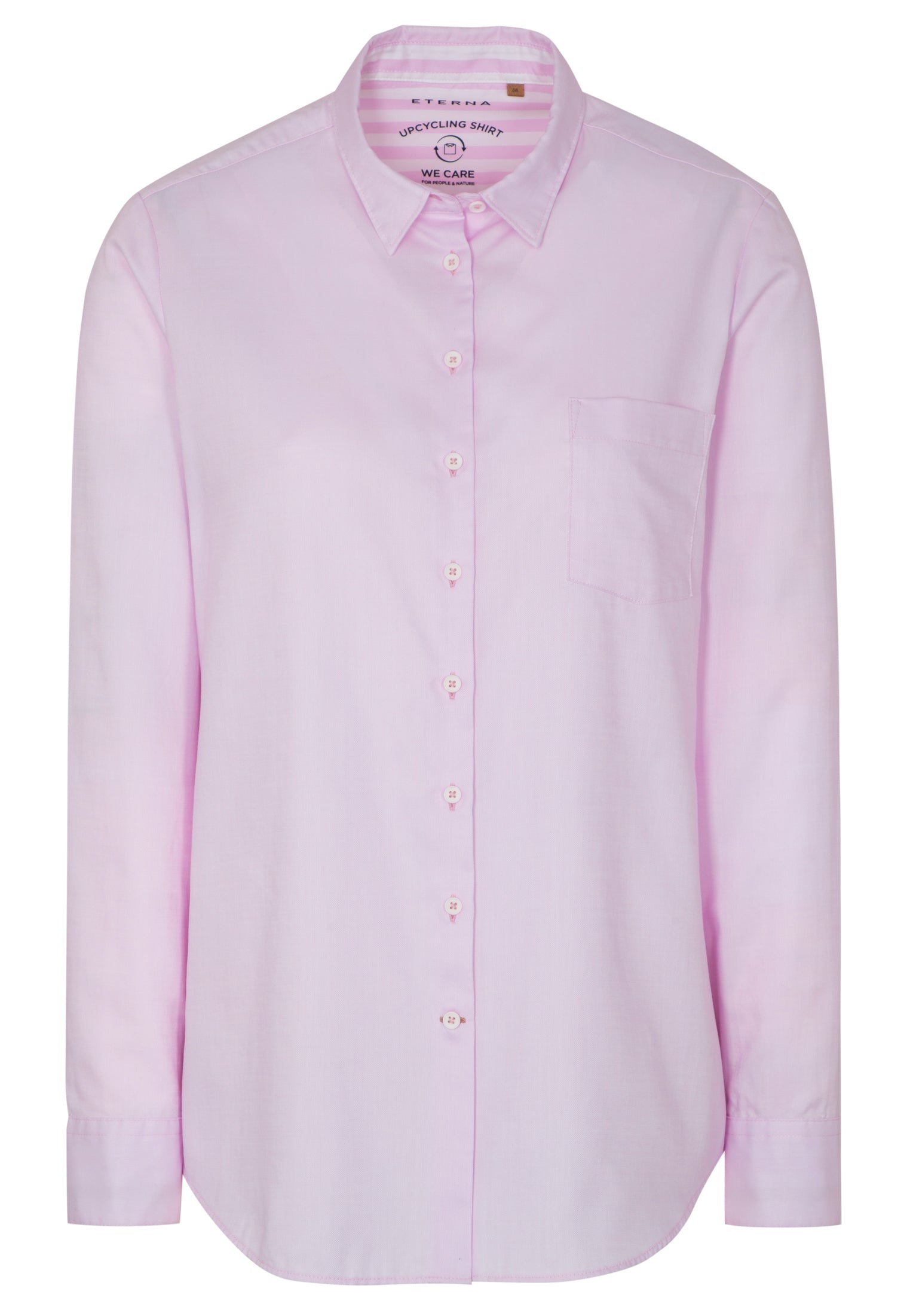 ETERNA CLASSIC FIT Langarm Bluse - Lavender Mist - 5531-52-D726
