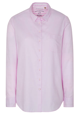 ETERNA CLASSIC FIT Langarm Bluse - Lavender Mist - 5531-52-D726