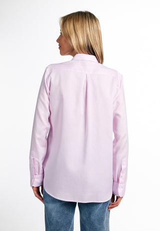 ETERNA CLASSIC FIT Langarm Bluse - Lavender Mist - 5531-52-D726