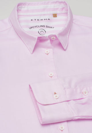 ETERNA CLASSIC FIT Langarm Bluse - Lavender Mist - 5531-52-D726