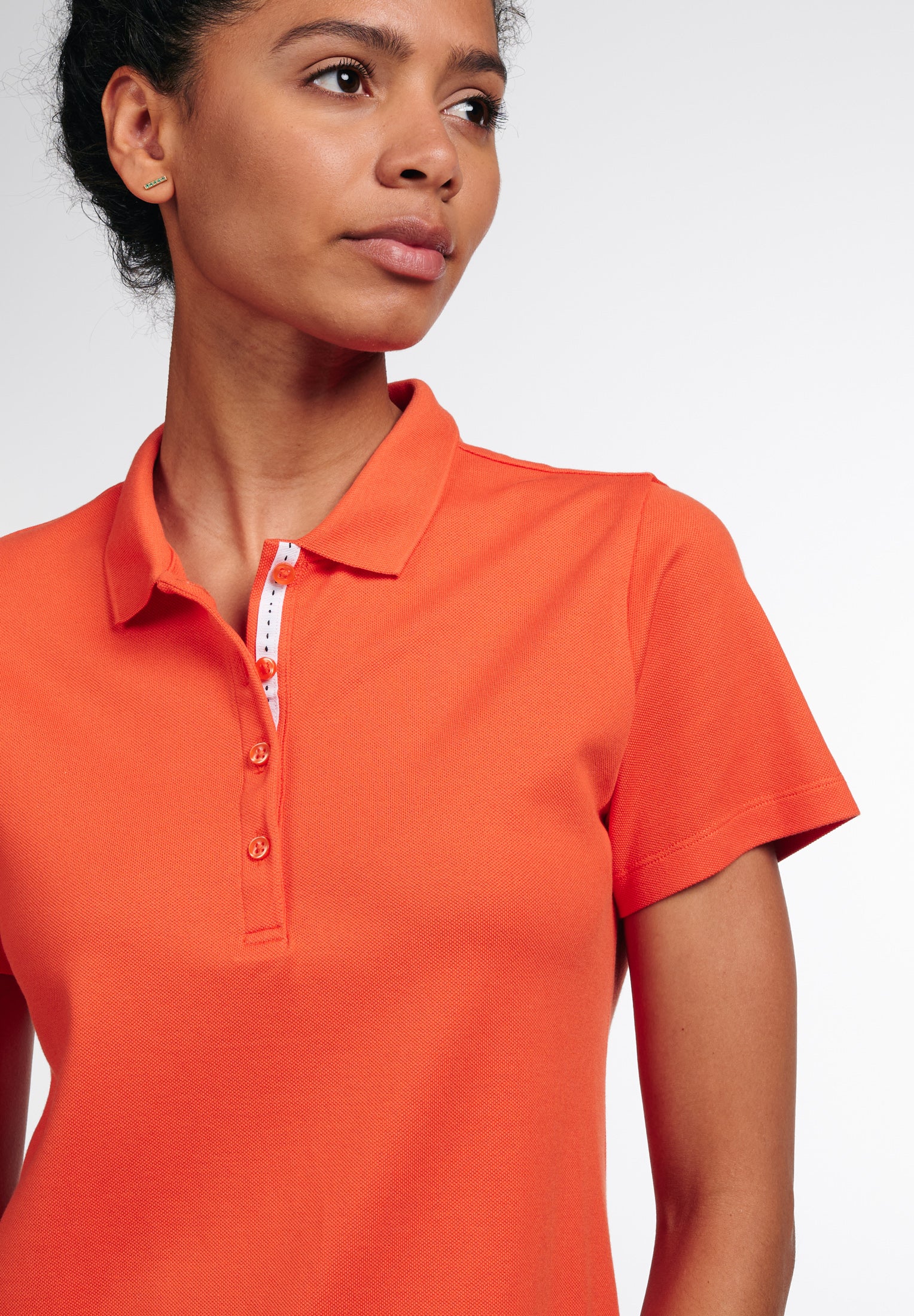 ETERNA CLASSIC FIT Poloshirt - Ember Tangerine - 5535-55-H530