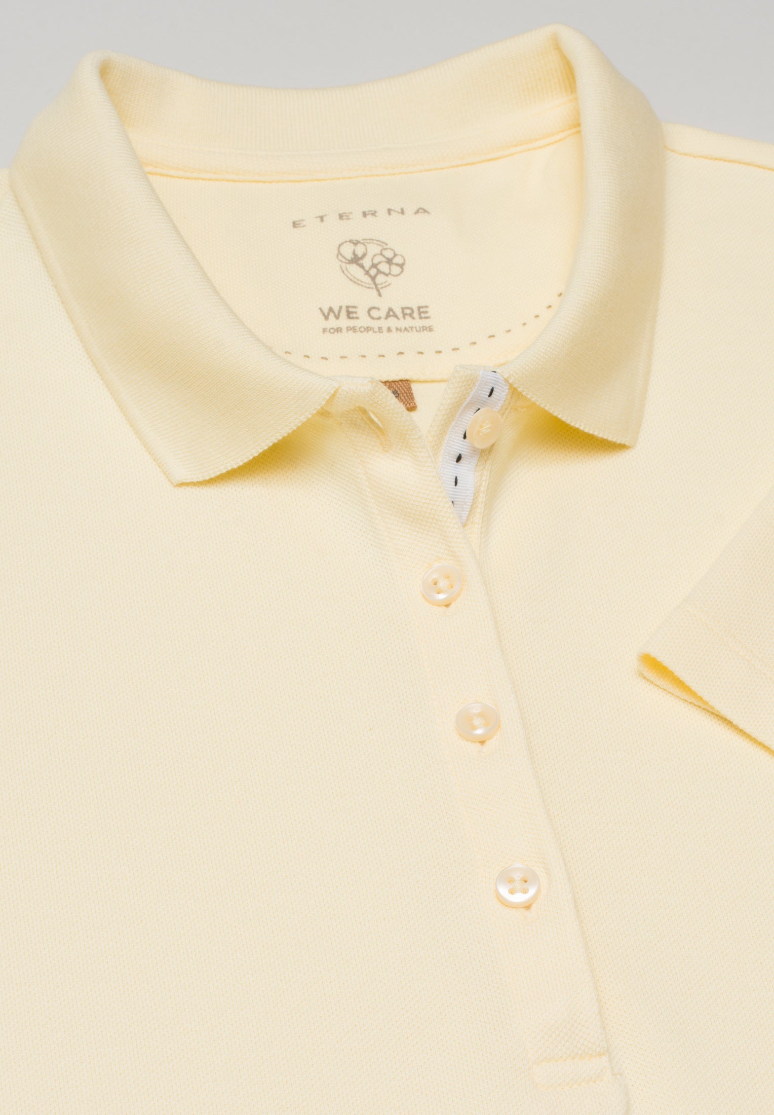ETERNA CLASSIC FIT Poloshirt - Butter Cream Yellow - 5535-72-H530 von Eterna