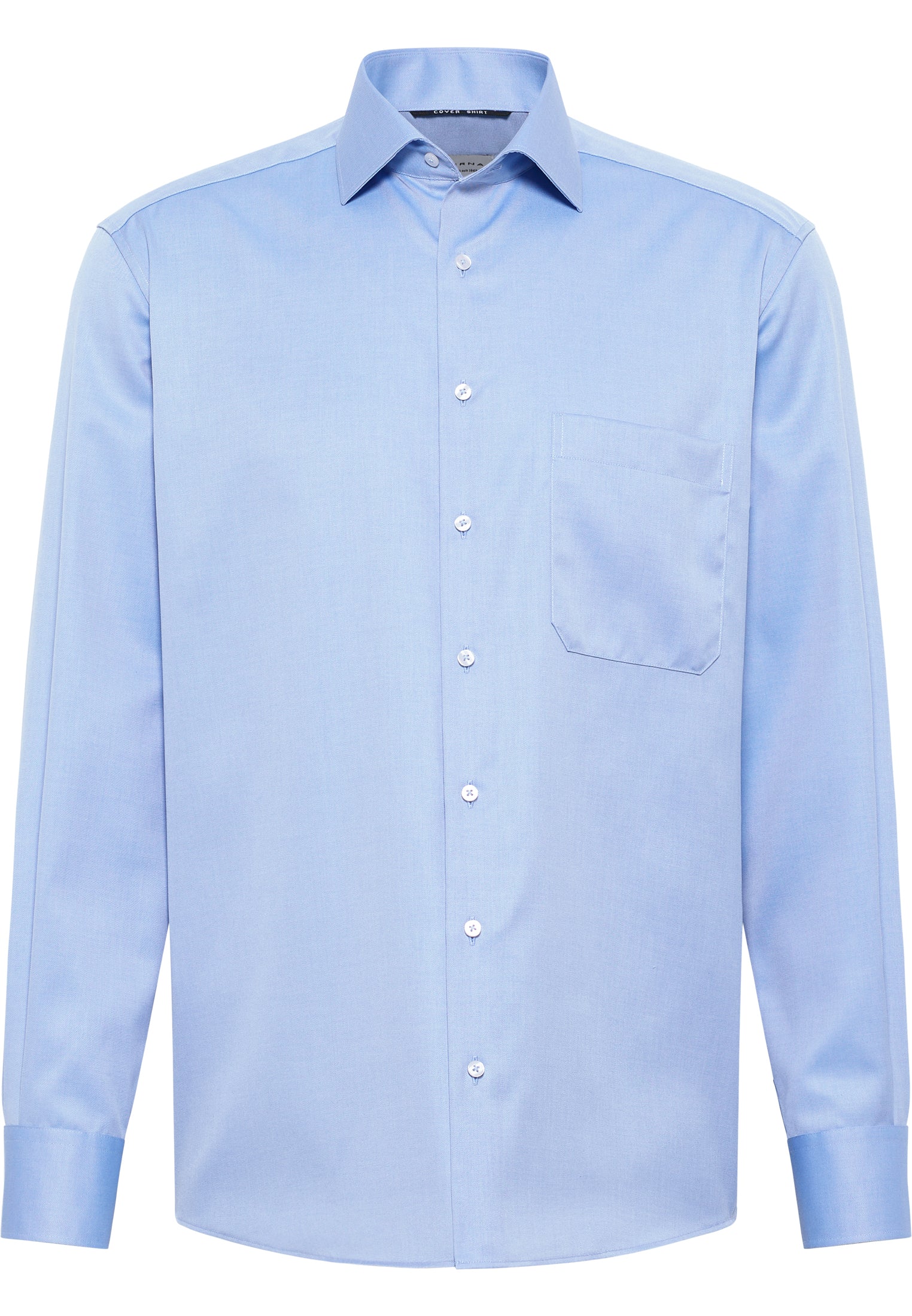 ETERNA COMFORT FIT Cover Shirt Twill - Sky Mist Blue - 8817-14-E19K