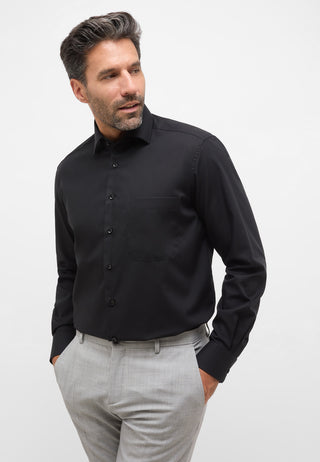 ETERNA COMFORT FIT Langarm Hemd - Midnight Poplar - 1100-39-E19K