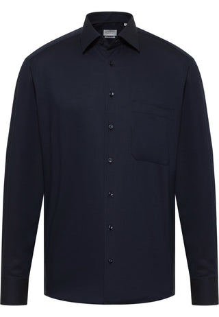 ETERNA COMFORT FIT Langarm Hemd - Midnight Dusk Blue - 8464-18-E181