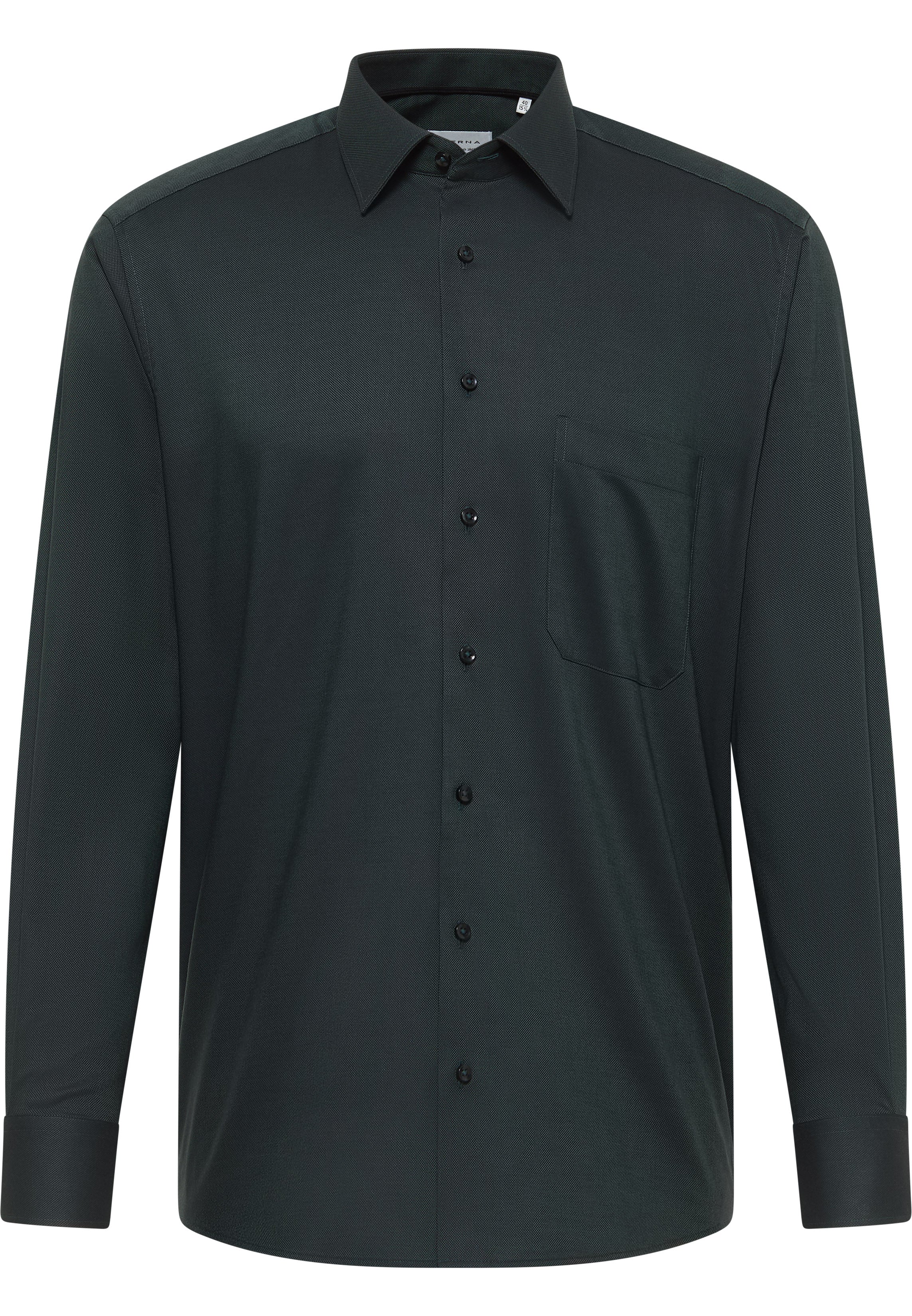 ETERNA COMFORT FIT Langarm Hemd - Deep Atlantic Green - 8464-49-E181