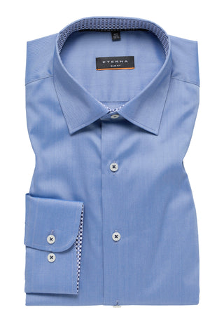 ETERNA Slim Fit Performance Shirt - Sky Blue Haze - 3372-15-F14P