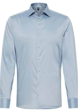 ETERNA SLIM FIT Performance Shirt - Moonstone Blue - 3377-31-F170