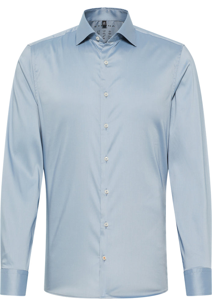 ETERNA SLIM FIT Performance Shirt - Moonstone Blue - 3377-31-F170