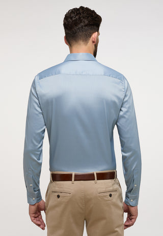 ETERNA SLIM FIT Performance Shirt - Moonstone Blue - 3377-31-F170