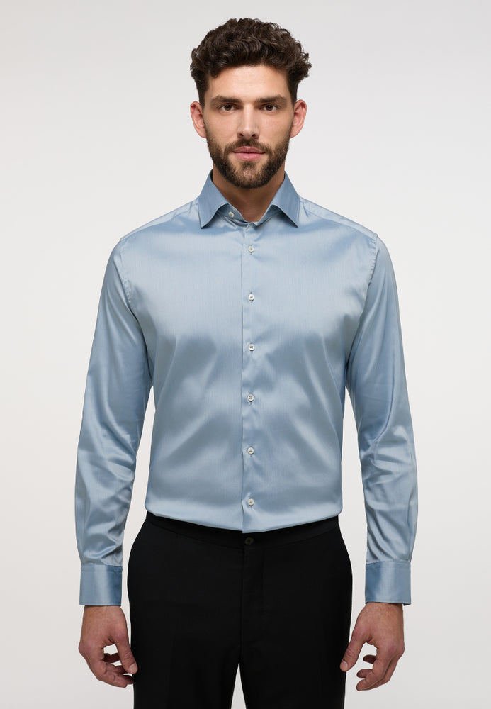 ETERNA MODERN FIT Performance Shirt - Skylight Steel - 3377-31-X18K von Eterna