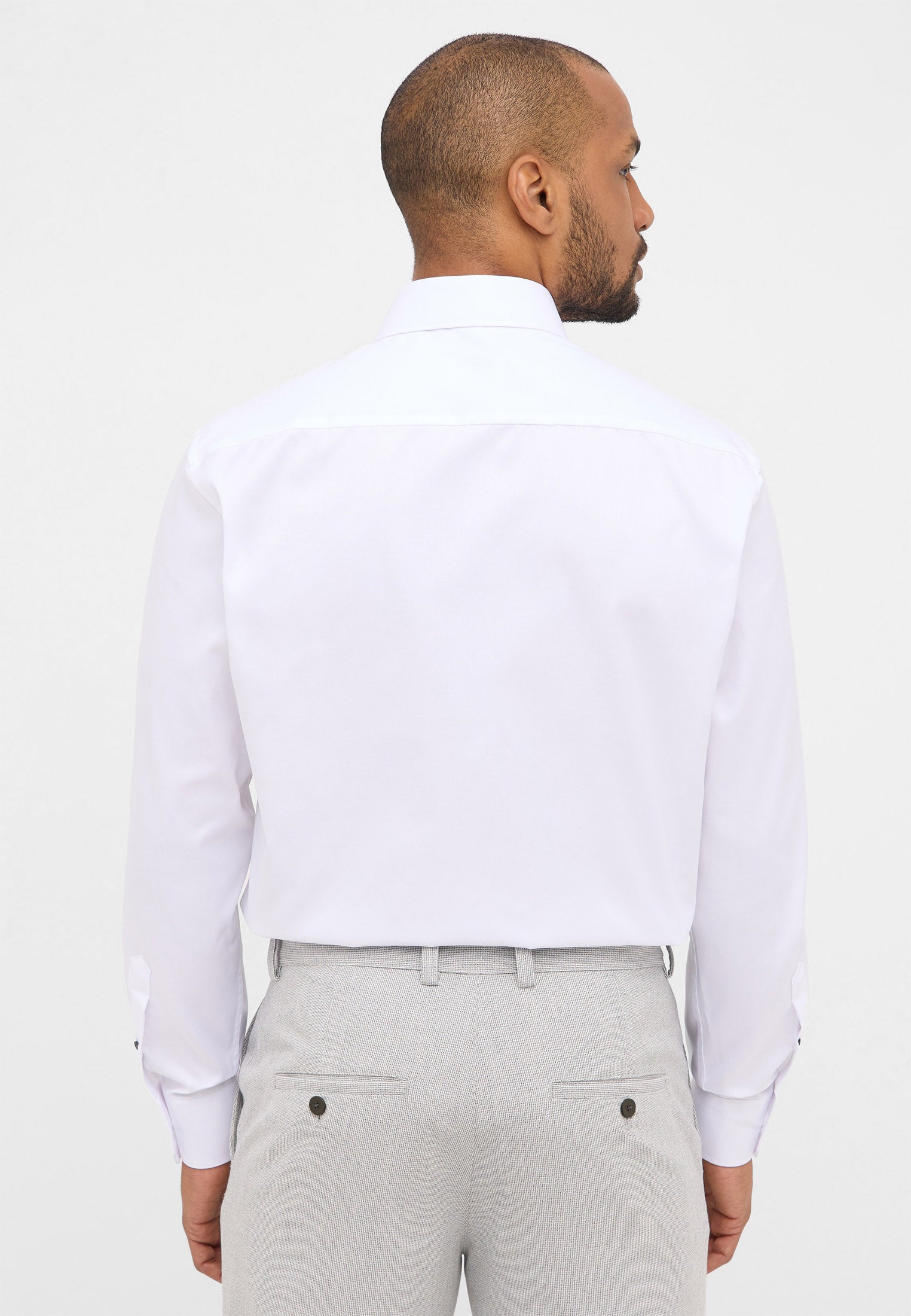 ETERNA COMFORT FIT COVER SHIRT - Bright White Oxford - 8819-00-E18V von Eterna