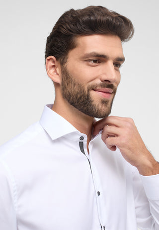 ETERNA MODERN FIT COVER SHIRT - Frosted Cloud White - 8819-00-X17V