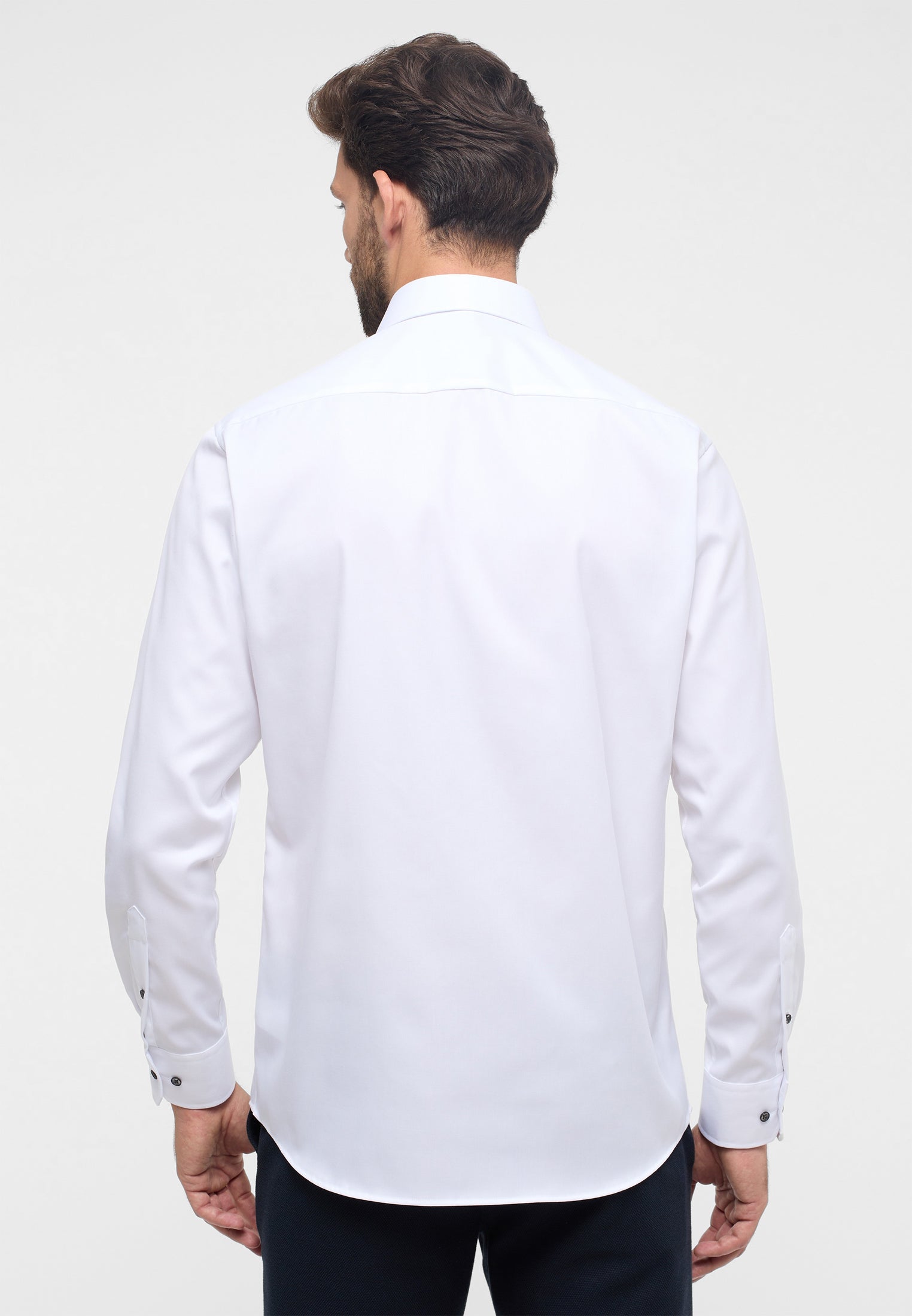ETERNA MODERN FIT COVER SHIRT - Frosted Cloud White - 8819-00-X17V von Eterna