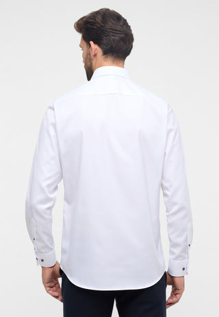 ETERNA MODERN FIT COVER SHIRT - Frosted Cloud White - 8819-00-X17V