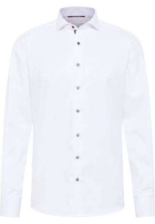 ETERNA MODERN FIT COVER SHIRT - Frosted Cloud White - 8819-00-X17V