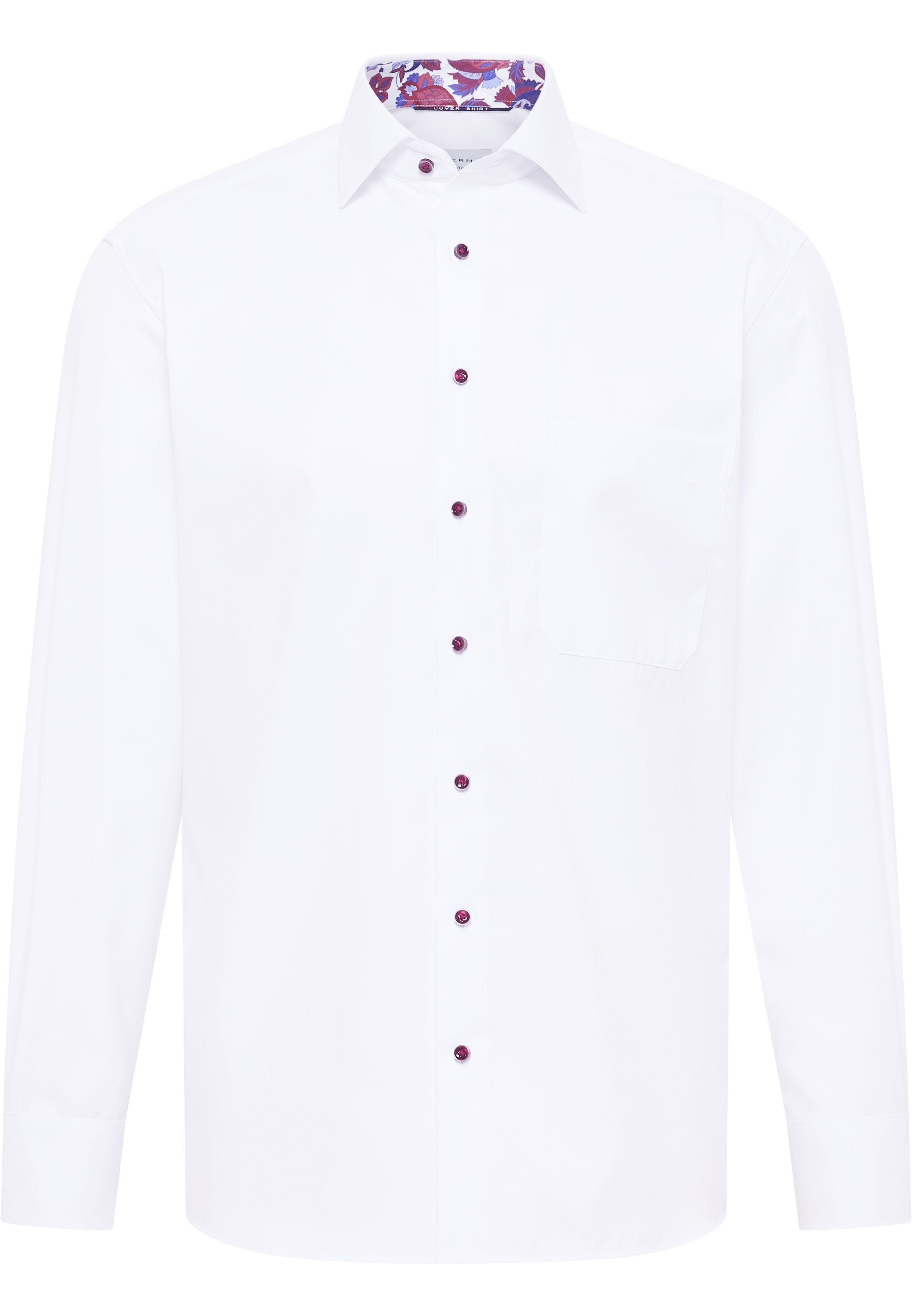 ETERNA COMFORT FIT COVER SHIRT - Brilliant White - 8824-00-E15K