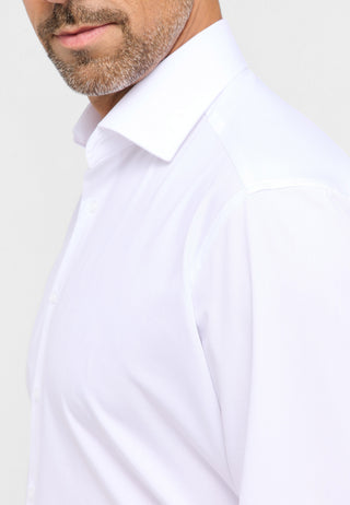 ETERNA COMFORT FIT Performance Shirt - Crystal Silk White - 4194-00-E17K