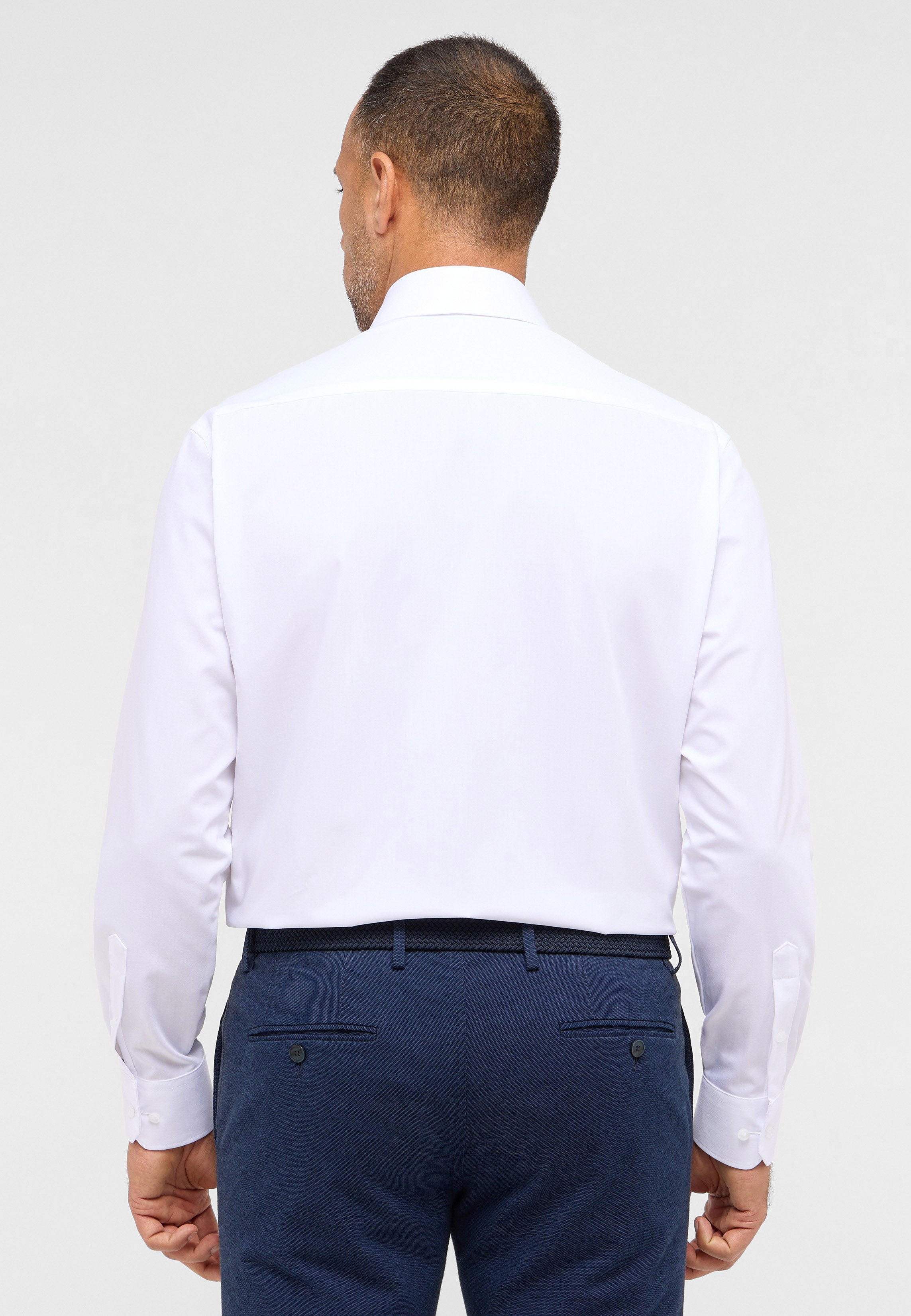 ETERNA COMFORT FIT Performance Shirt - Crystal Silk White - 4194-00-E17K von Eterna