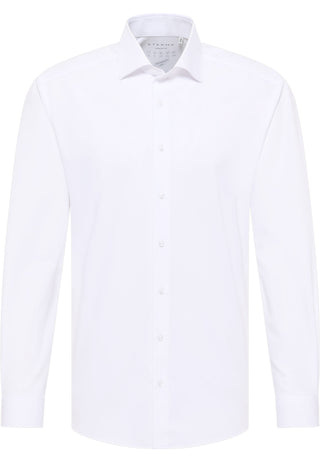 ETERNA COMFORT FIT Performance Shirt - Crystal Silk White - 4194-00-E17K