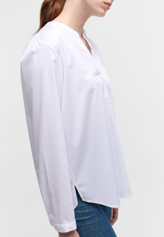 ETERNA LOOSE FIT Bluse - Milky Pearl White - 5585-00-D931