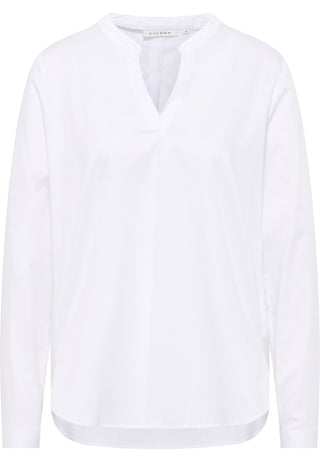 ETERNA LOOSE FIT Bluse - Milky Pearl White - 5585-00-D931