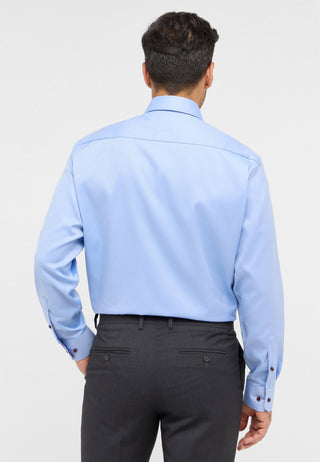 ETERNA COMFORT FIT COVER SHIRT - Coastal Sky Blue - 8824-15-E15K