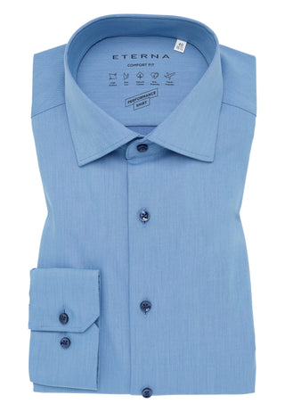 ETERNA COMFORT FIT Performance Shirt - Ocean Breeze - 4194-07-E17K
