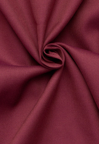 ETERNA COMFORT FIT COVER SHIRT - Wine Cherry Twill - 8824-56-E15K