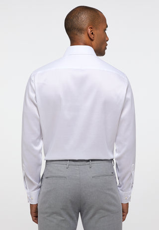 ETERNA MODERN FIT Performance Shirt - White Cloud Poplin - 4084-00-X17V