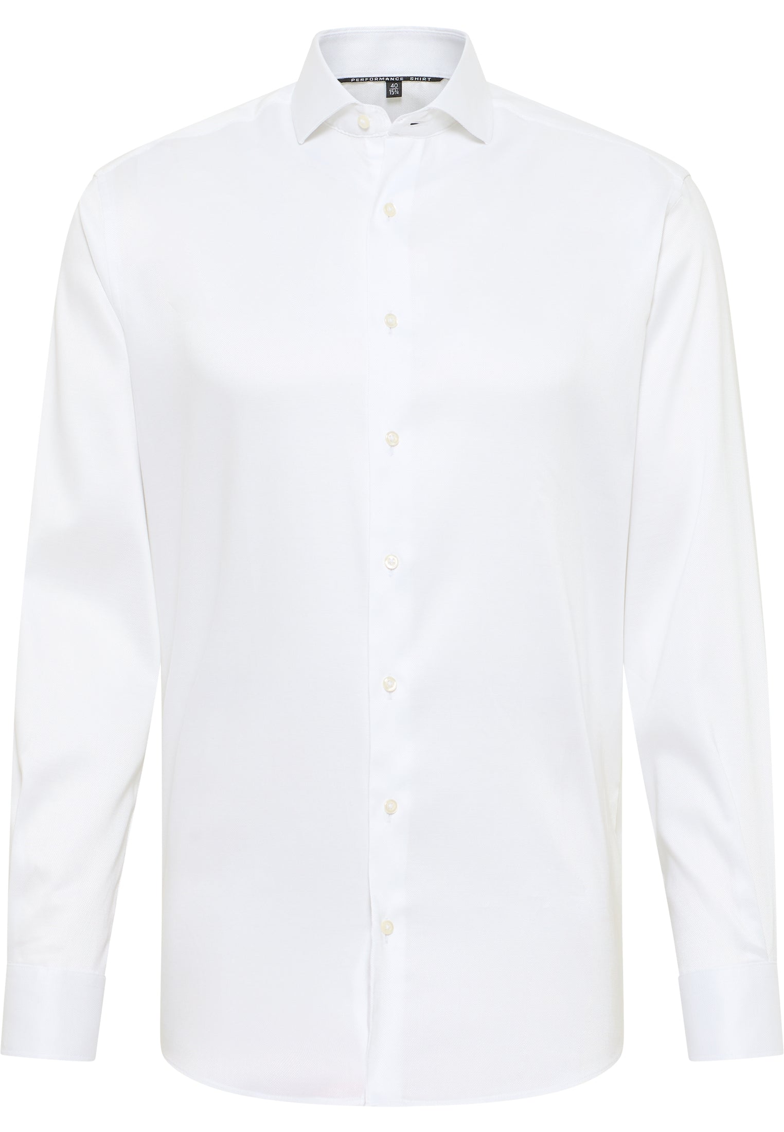 ETERNA MODERN FIT Performance Shirt - White Cloud Poplin - 4084-00-X17V