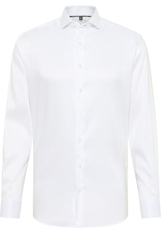 ETERNA MODERN FIT Performance Shirt - White Cloud Poplin - 4084-00-X17V