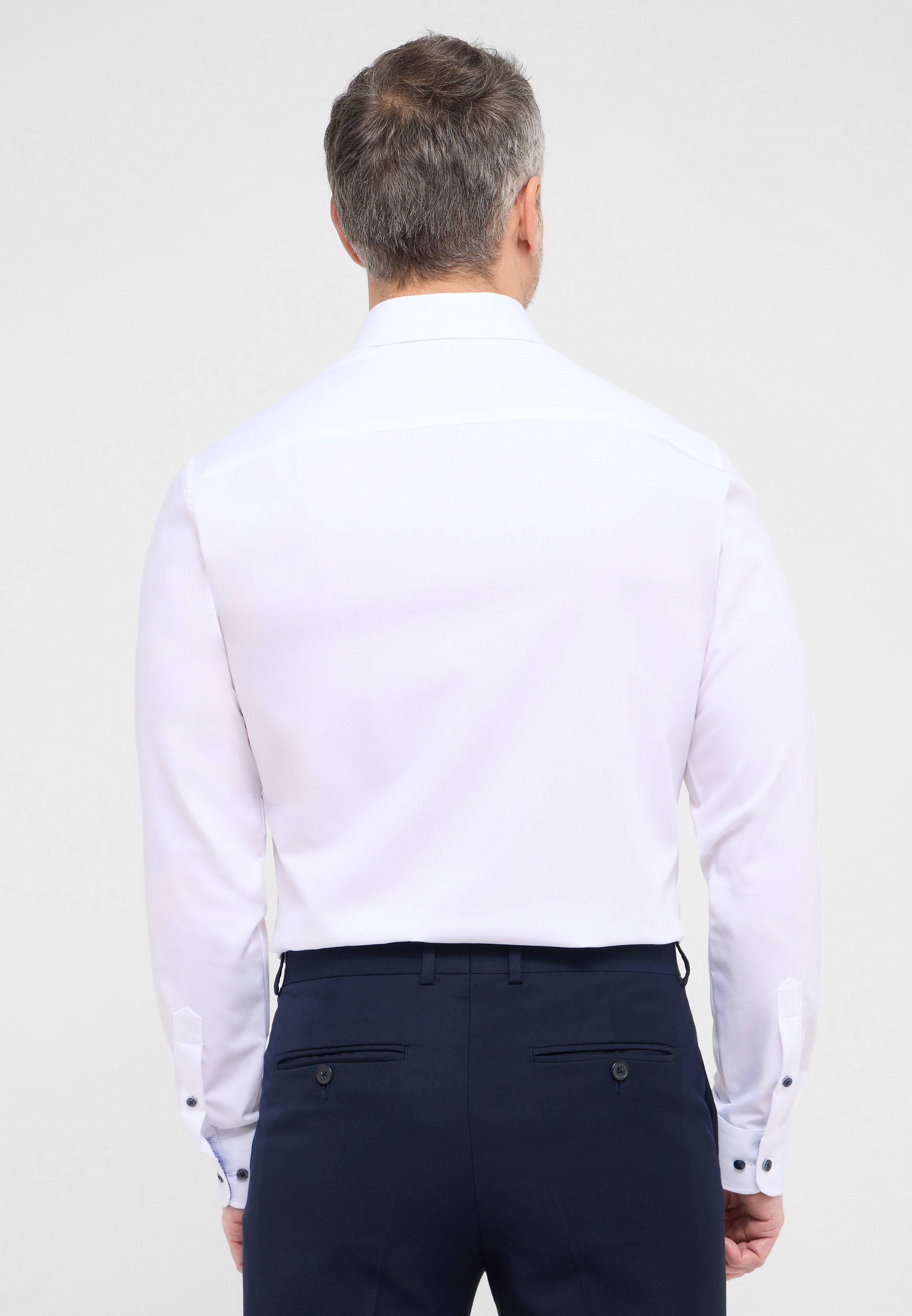 ETERNA SLIM FIT Performance Shirt - Moonlit White - 4194-00-F140 von Eterna