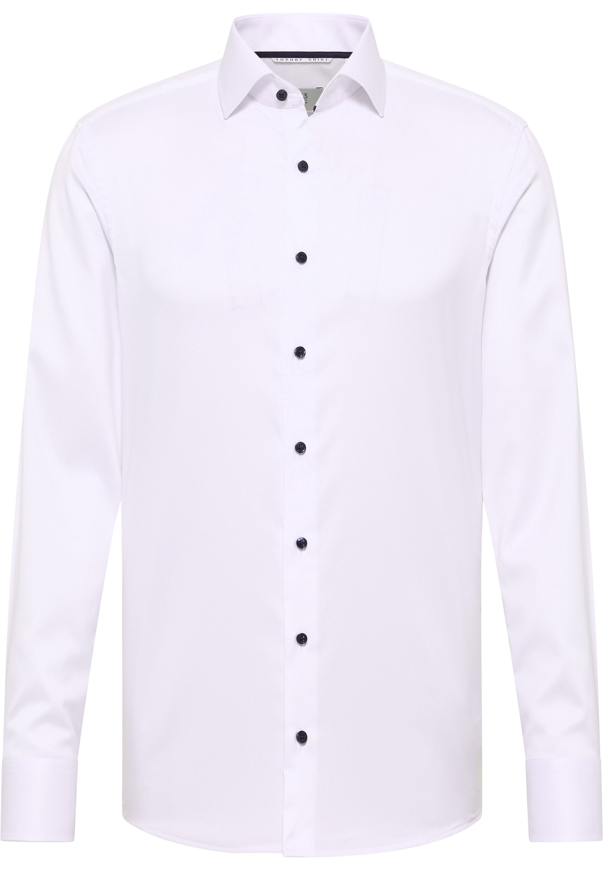 ETERNA 1863 Slim Fit Langarm Hemd - Moonlit White - 8005-00-F669