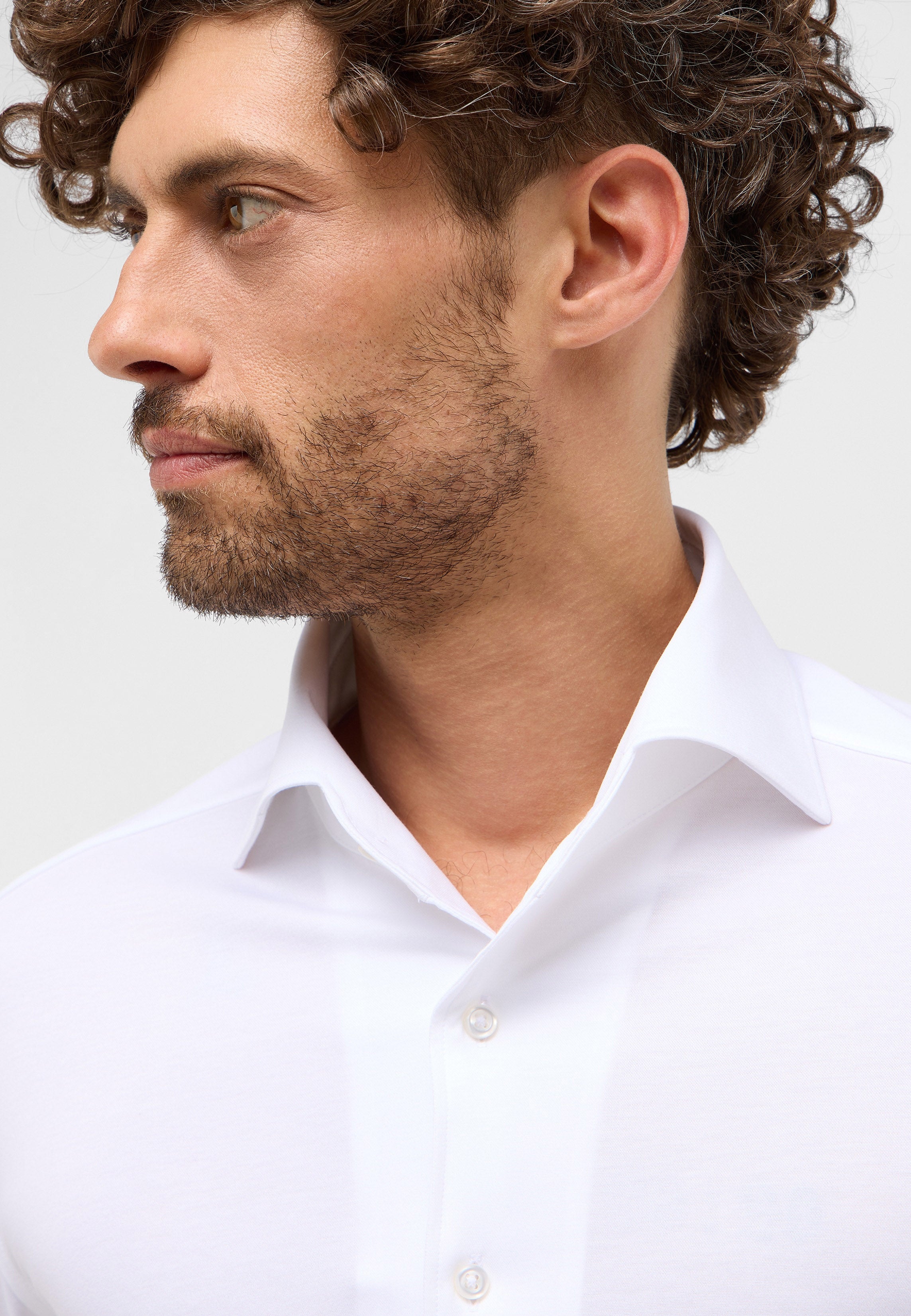 ETERN A 1863 SLIM FIT Langarm Hemd - Pure Glacier White - 2269-00-YSV1 von Eterna