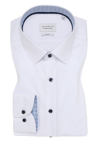 ETERNA SLIM FIT Langarm Hemd - Arctic Pearl Blue - 1382-00-F141
