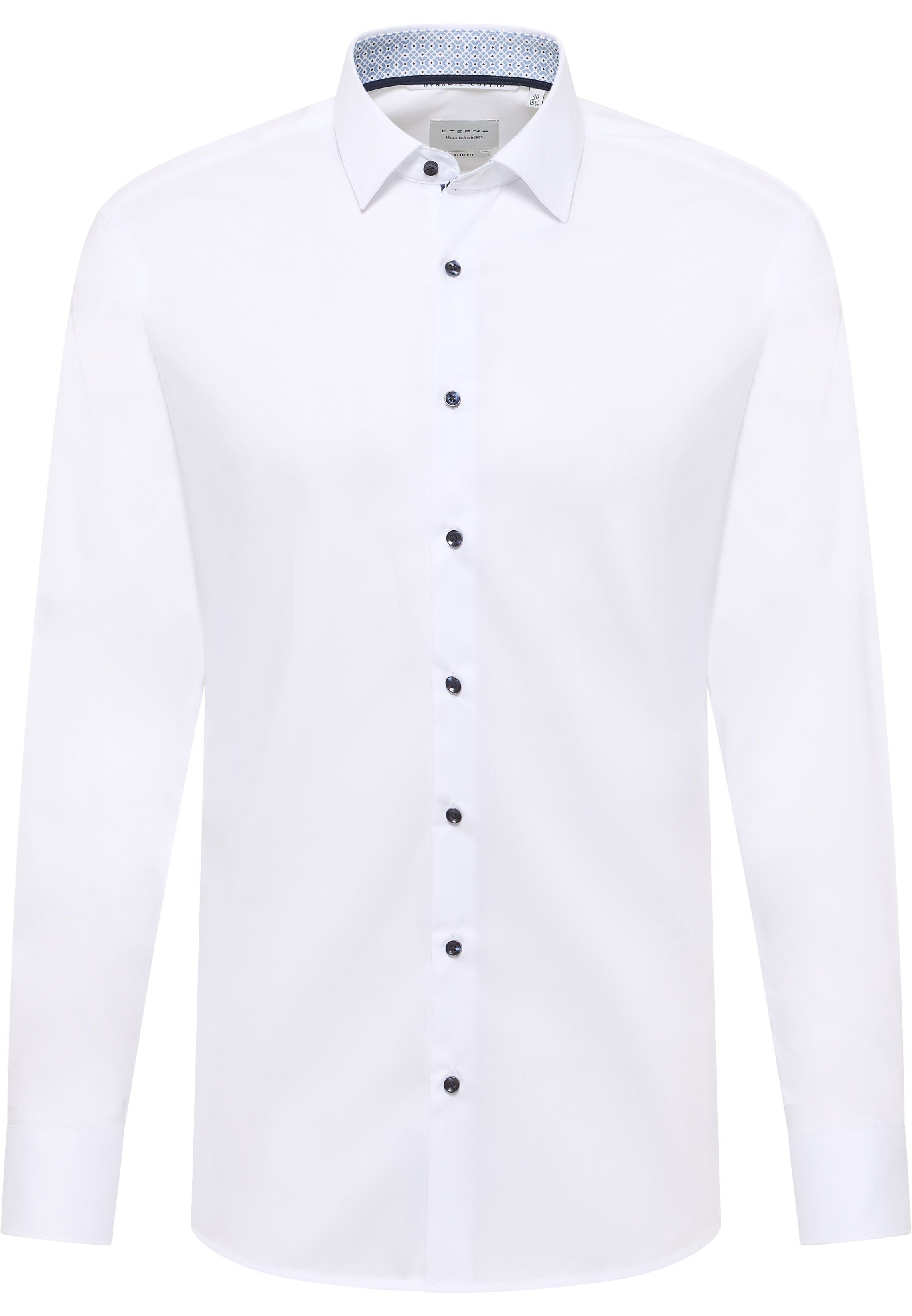 ETERNA SLIM FIT Langarm Hemd - Arctic Pearl Blue - 1382-00-F141