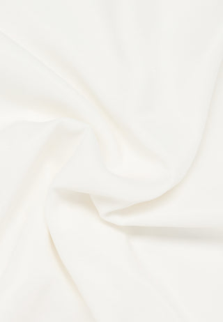ETERNA LOOSE FIT Kurzarm Bluse - Pearl Cloud White - 5270-01-H305