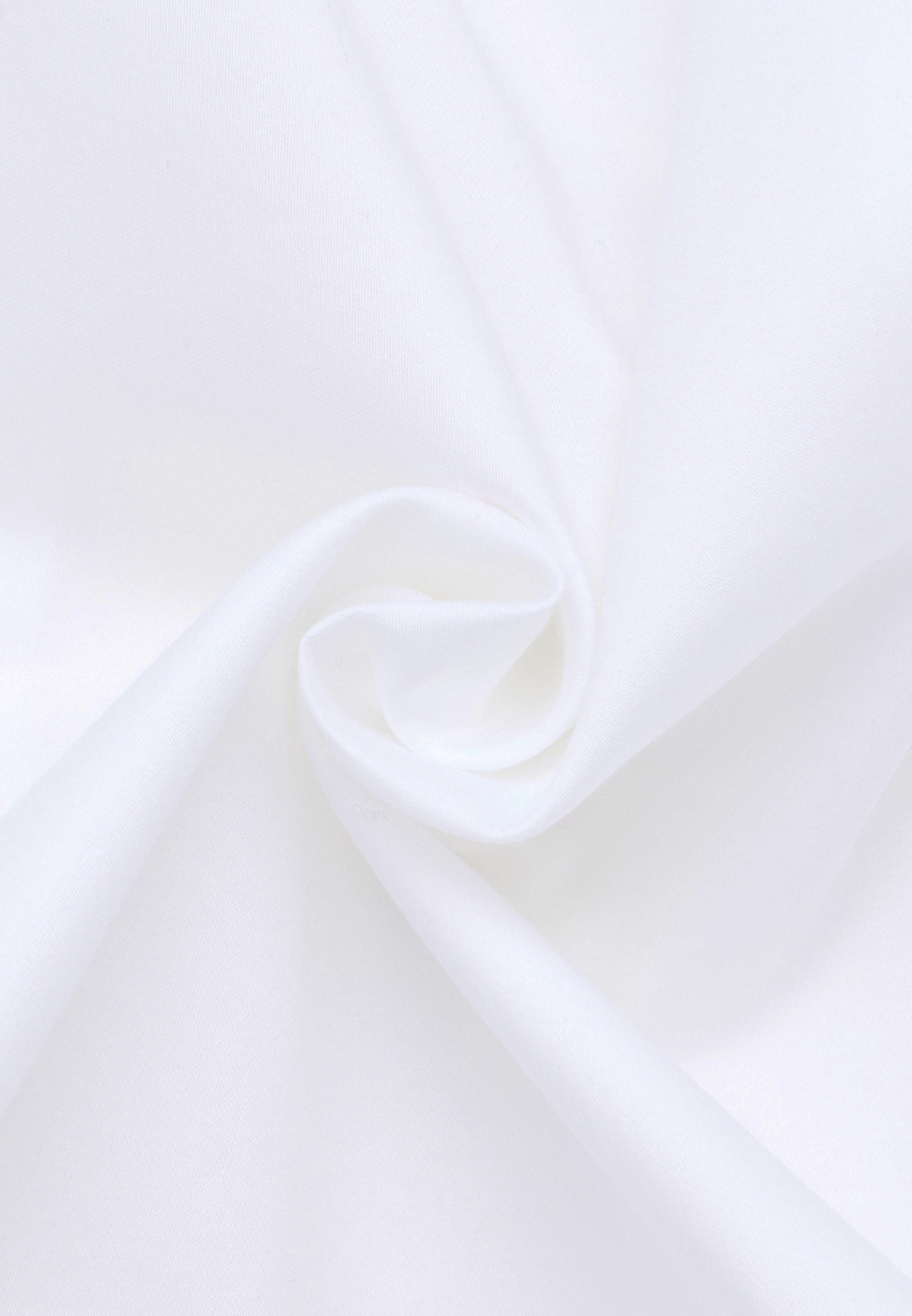 ETERNA FITTED Langarm Bluse - Cloud Milk White - 5585-00-DF48 von Eterna