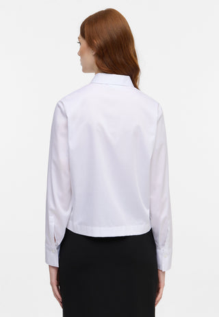 ETERNA Loose Fit Bluse - Crystal Whisper - 5585-00-D373