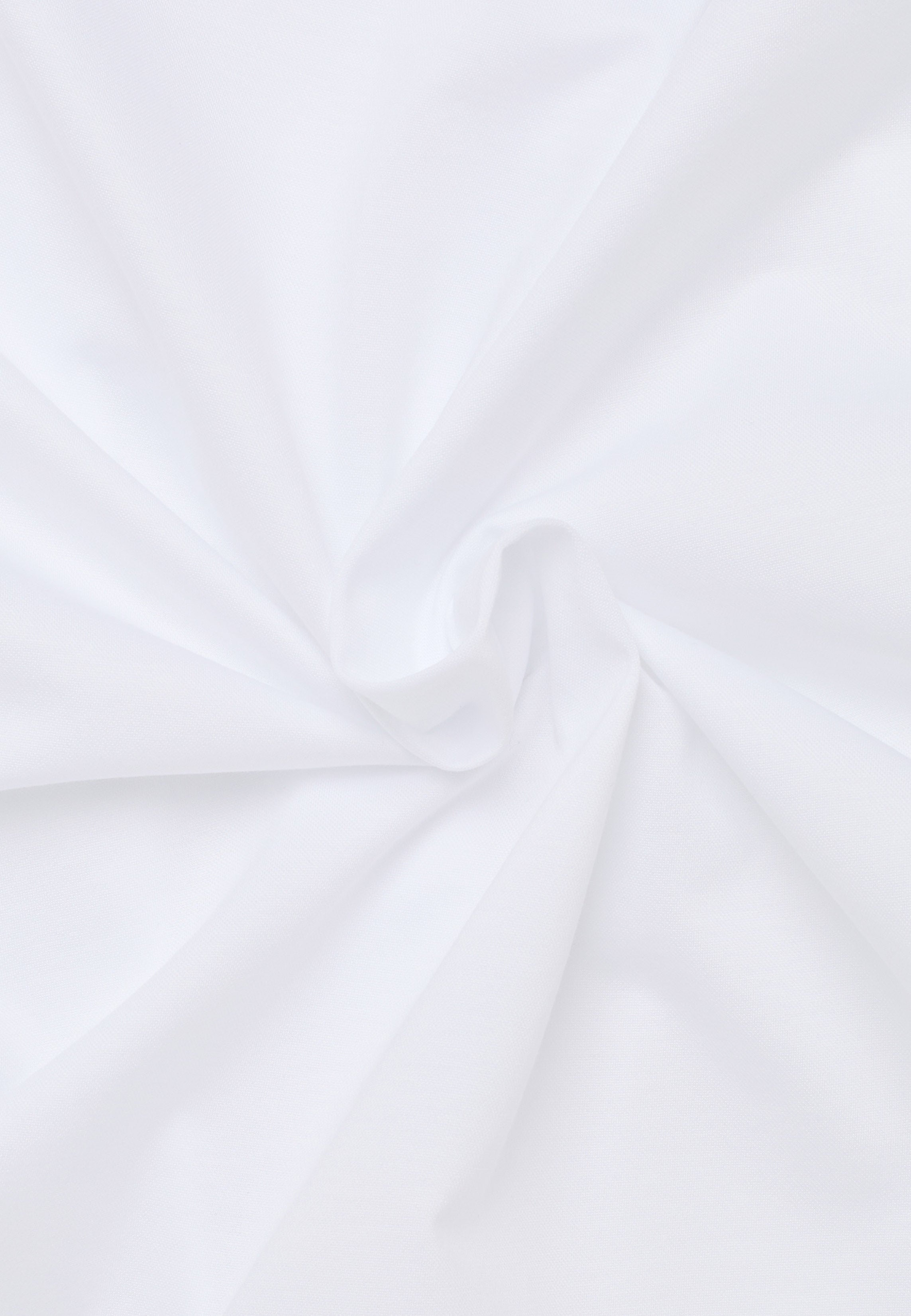 ETERNA FITTED Langarm Bluse - Crystal Linen White - 5780-00-DY70 von Eterna