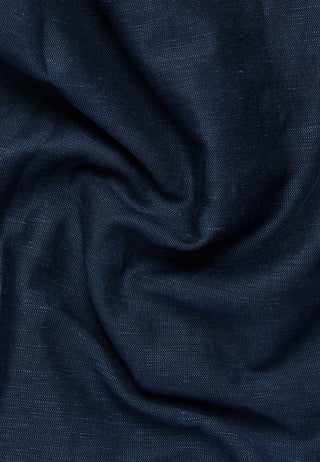 ETERNA 1863 COMFORT FIT Langarm Hemd - Midnight Linen Navy - 2355-19-ES9V