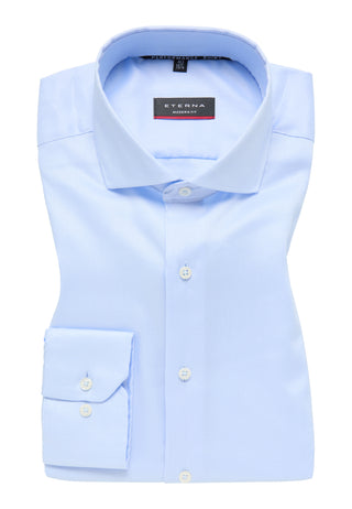 ETERNA MODERN FIT Performance Shirt - Sky Natte Blue - 4084-12-X17V