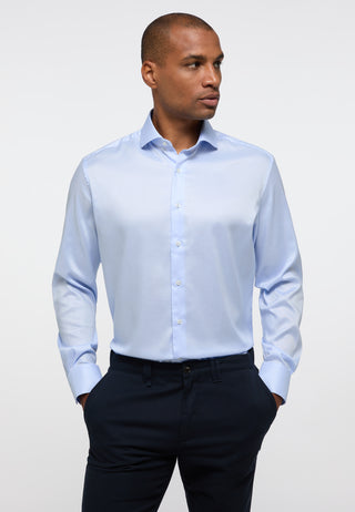 ETERNA MODERN FIT Performance Shirt - Sky Natte Blue - 4084-12-X17V