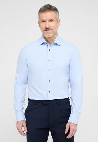 ETERNA SLIM FIT Performance Shirt Langarm Hemd - Sky Harbor Blue - 4194-10-F140
