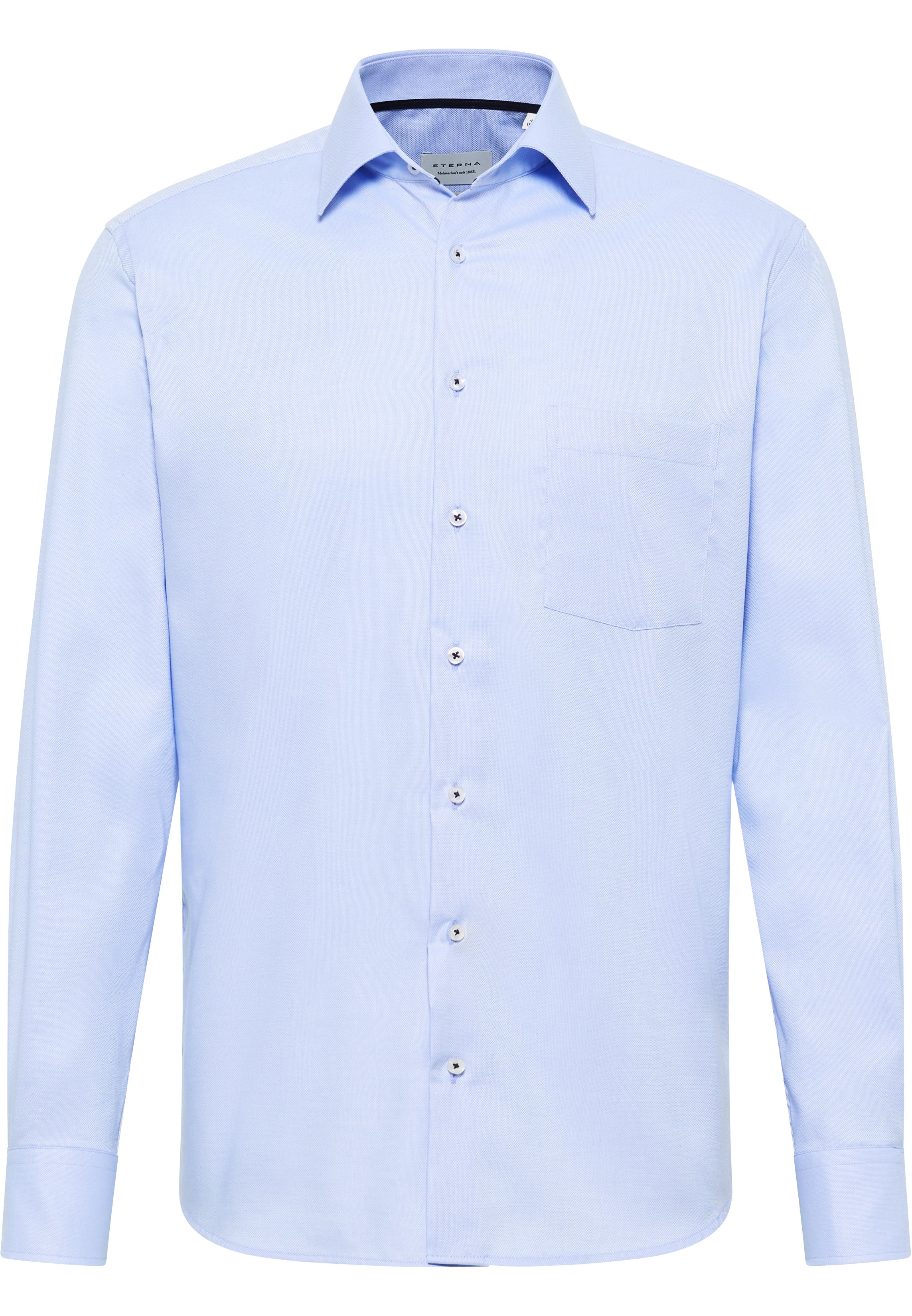 ETERNA MODERN FIT Langarm Hemd - Skywell Blue - 8464-12-X181